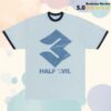 Halfevilco Store Merch Athletic Ringer Tee