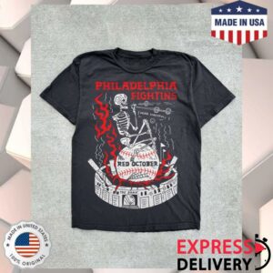 Heavyslime Store Merch Philadelphia Fightins Red October Tee