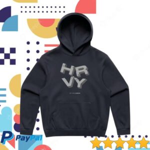 Hrvy Store Merch Hrvy Hoodie Ink Blue