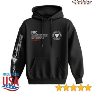 Iam8bit Store Merch Control Resonant Corrupted Metro Hoodie