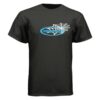 Integra Pink Merch Store Integra Pink Blue Web Black T-Shirt