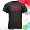 Integra Pink Merch Store Integra Pink Quizy Logo Black T-Shirt