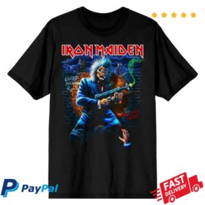Iron Maiden Store Merch Run For Your Lives 2026 Tour Chicago Tee