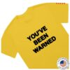James Marriott Store Merch You've Been Warned Yellow Tee