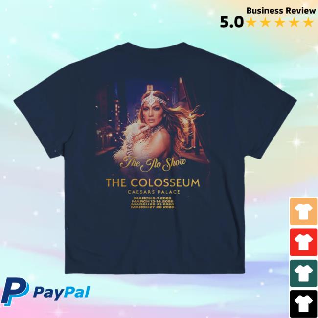 Jennifer Lopez Store Merch The Jlo Show Vegas T-Shirt 4 Jennifer Lopez Store Merch The Jlo Show Vegas T-Shirt