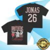 Jonas Brothers Merch Store Burning Up All Over Again Atlanta, Ga City Tee Black