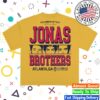 Jonas Brothers Merch Store Burning Up All Over Again Atlanta, Ga City Tee Yellow