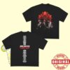 Jonas Brothers Merch Store Burning Up Crest Tour Tee