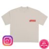 Jonas Brothers Merch Store Burning Up Tour Tee Natural