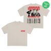 Jonas Brothers Merch Store Burning Up Tour Tee Natural