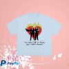 Jonas Brothers Store Merch Burnin' Up Tour Tee Baby Blue