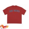 Jonas Brothers Store Merch Burning Up All Over Again Boston, Ma Tee Red