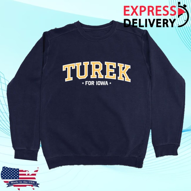 Josh Turek Merch Store Turek For Iowa Crewneck Sweater 2 Josh Turek Merch Store Turek For Iowa Crewneck Sweater