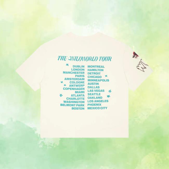 Katseye Store Merch Wildworld Ivory Routing T-Shirt 4 Katseye Store Merch Wildworld Ivory Routing T-Shirt
