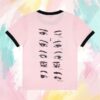 Katseye Store Merch Wildworld Pink Ringer T-Shirt