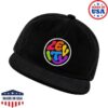 Levity Store Merch Levity Back To School Corduroy Strapback Hat In Night Black