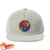 Levity Store Merch Levity Back To School Corduroy Strapback Hat In Wolf Grey