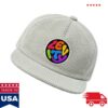 Levity Store Merch Levity Back To School Corduroy Strapback Hat In Wolf Grey