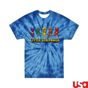 Little Stranger Store Merch Little Stranger Grateful Stranger Tie Die Tee (Blue)