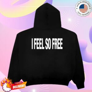 Madonna Merch Store I Feel So Free Hoodie