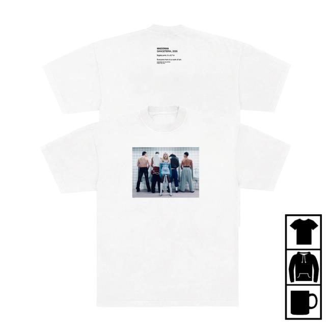 Madonna Store Merch Danceteria Tee 5 Madonna Store Merch Danceteria Tee