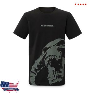 Masters Of Hardcore Store Merch Moh Zoomed Skull T-Shirt