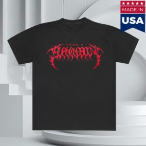 Merchdrop Store Upon A Burning Body Alt Red Logo Tee