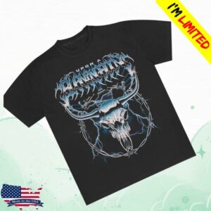 Merchdrop Store Upon A Burning Body Steel Bull Tee