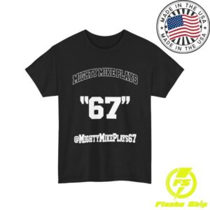 Mighty Mike Store Merch Mighty Mike 67 Black Tee