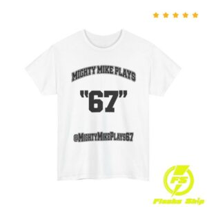 Mighty Mike Store Merch Mighty Mike 67 White Tee