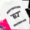 Mighty Mike Store Merch Mighty Mike 67 White Tee 2 Mighty Mike Store Merch Mighty Mike 67 White Tee