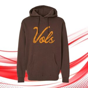 Morgan Wallen Store Merch Mw X Vols Brown Hoodie