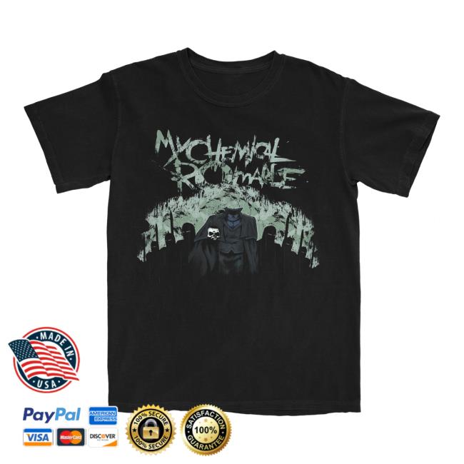 My Chemical Romance Store Merch Knight Procession T-Shirt 3 My Chemical Romance Store Merch Knight Procession T-Shirt
