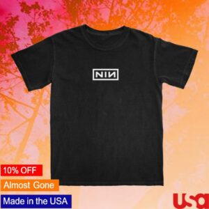 Nine Inch Nails Official Store Merch The Fragile Monochrome Flower Tee