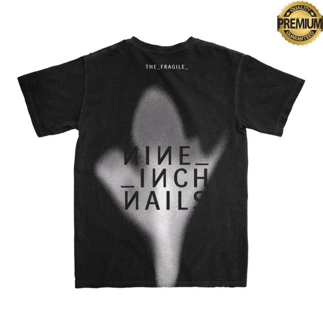 Nine Inch Nails Official Store Merch The Fragile Monochrome Flower Tee 4 Nine Inch Nails Official Store Merch The Fragile Monochrome Flower Tee