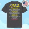 Oceans Calling Festival Merch Store Lousy Lineup Tee 1 Oceans Calling Festival Merch Store Lousy Lineup Tee