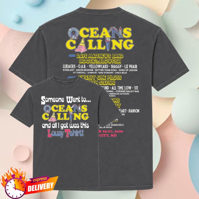 Oceans Calling Festival Merch Store Lousy Lineup Tee 5 Oceans Calling Festival Merch Store Lousy Lineup Tee