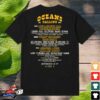 Oceans Calling Festival Store Merch Bottle Lineup Tee