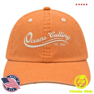 Oceans Calling Festival Store Merch Distressed Dad Hat