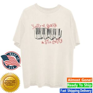Olivia Rodrigo Merch Store Spark In The Dark Piano T-Shirt