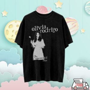 Olivia Rodrigo Store Merch Unraveled Dandelion Tour T-Shirt