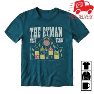 Opry Shop Merch Ryman X Imogene + Willie X Manuel Building T-Shirt