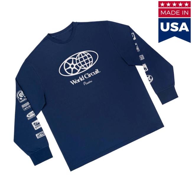 Oscar Piastri Store Merch World Circuit Long Sleeve T-Shirt Blue 4 Oscar Piastri Store Merch World Circuit Long Sleeve T-Shirt Blue