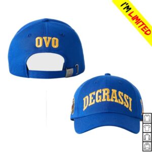 Ovo X Degrassi Store Merch Degrassi Sportcap Royal Blue