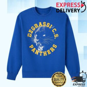 Ovo X Degrassi Store Merch Degrassi Vintage Crewneck Royal Blue