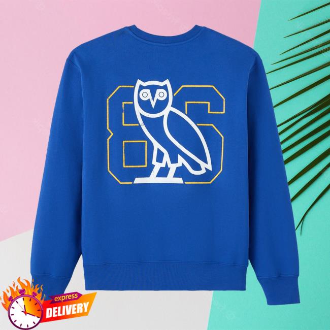 Ovo X Degrassi Store Merch Degrassi Vintage Crewneck Royal Blue 4 Ovo X Degrassi Store Merch Degrassi Vintage Crewneck Royal Blue