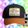 Oxford Pennant Store Merch Keep Your Nose On The Grindstone Trucker Hat