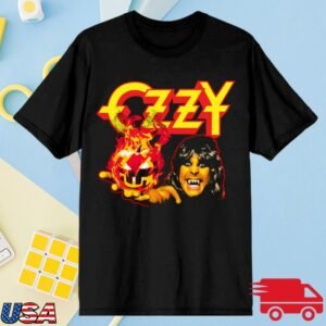 Ozzy Osbourne Merch Store Halloween Pumpkin Tee