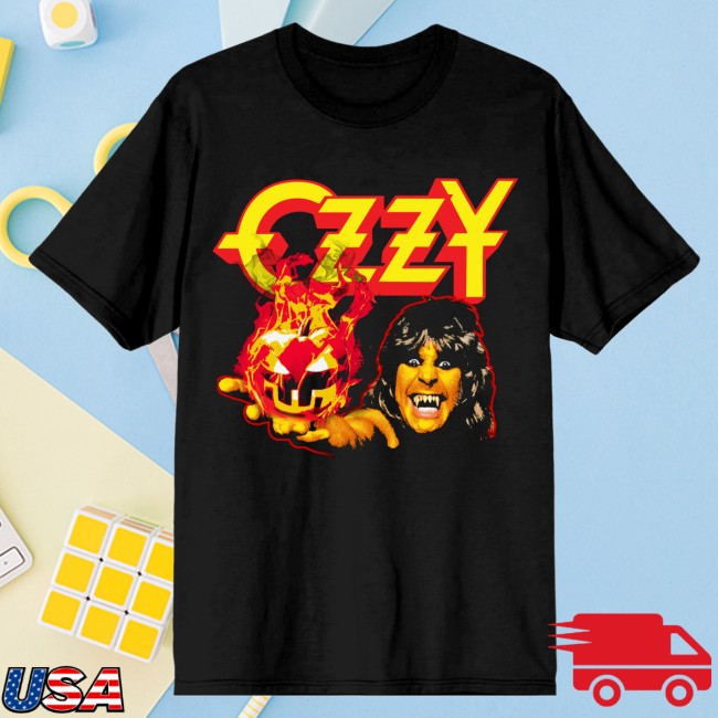 Ozzy Osbourne Merch Store Halloween Pumpkin Tee 2 Ozzy Osbourne Merch Store Halloween Pumpkin Tee