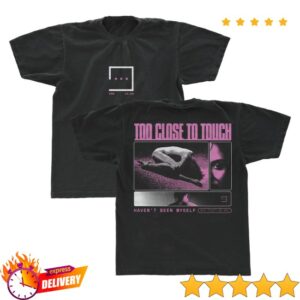 Parting Gift Records Merch Store Too Close To Touch 3 Panel Tee